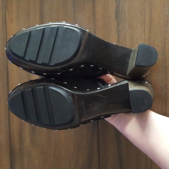 Coach signature C clog heel shoes - Picture 6 of 6
